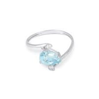 Anello Demetra Donna AQUA in Oro bianco Acquamarina 018.D.115.004.W